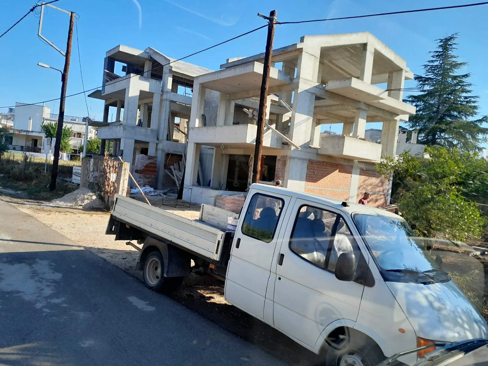 Σκυροδέτηση φάσης φέροντος οργανισμού - Ναύπλιο